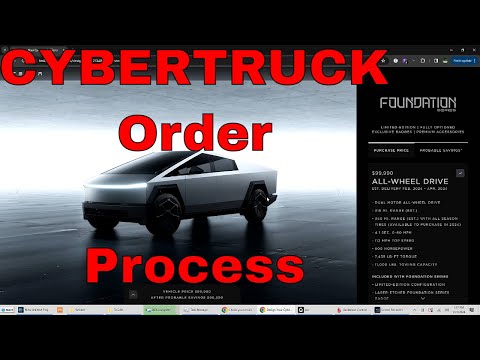 Ordering the Foundation Series Tesla Cybertruck! 🚗Cybertruck Reservation Guide Walkthrough