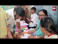 Balakrishna with TDP Towel in Poling Booth | నిబంధనలు ఉల్లంఘించిన బాలయ్య.. - 04:30 min - News - Video