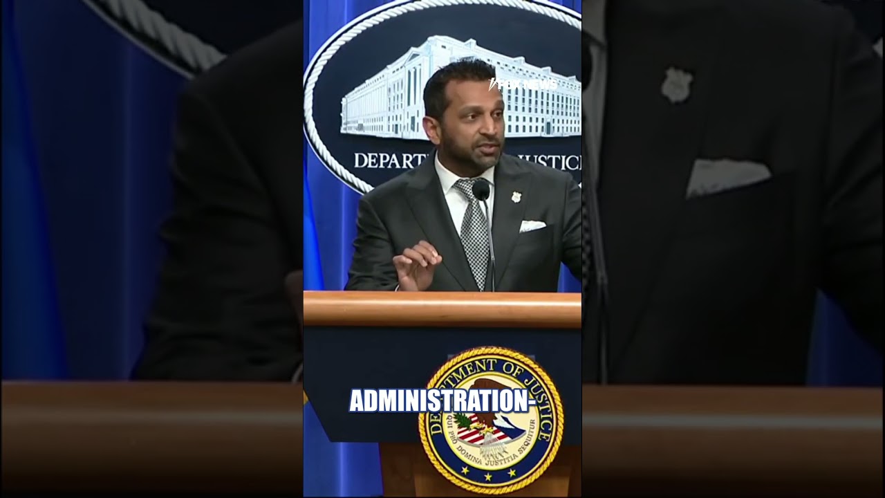 WATCH: Kash Patel has testy exchange with reporter over Atlantic article #shorts #foxnews #news #us