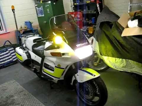 Honda pan european police bike #5