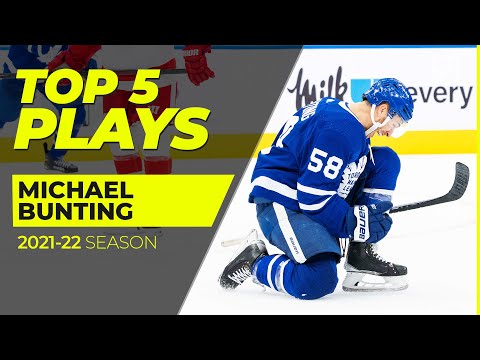 Top 5 Michael Bunting Plays from 2021-22 | NHL