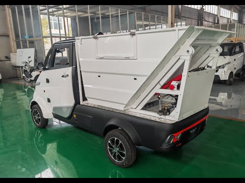 electric truck for garbage electric cargo truck approved by eec coc