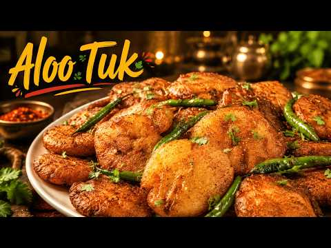 These Crispy Potatoes Are Better Than Fries - Authentic Sindhi Aloo Tuk Recipe