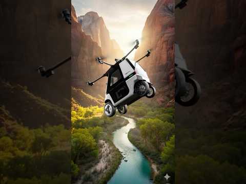 AI Robotics eVTOL Car — First Flying Vehicle Touring Across the USA (Ep.1) #Robotics #FlyingCar