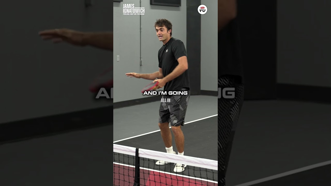 @JamesIgnatowich will teach you how to hit crosscourt speed-ups from the right side of the court 🤙