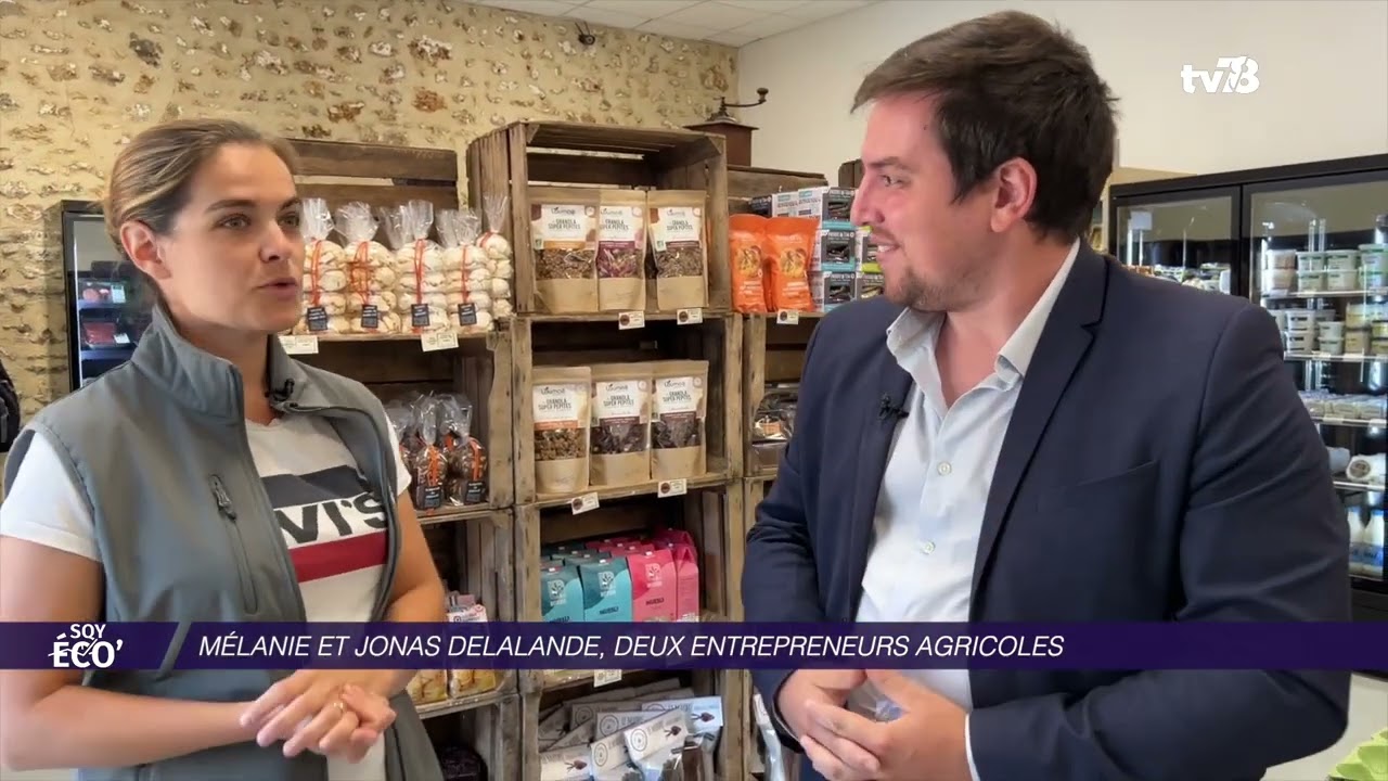 Yvelines | Mélanie et Jonas Delalande, deux entrepreneurs agricoles
