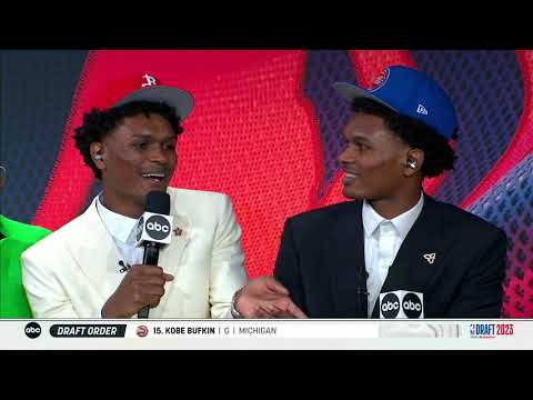 How the Thompson Twins accomplished 'all they ever wanted to do' | 2023 NBA Draft video clip