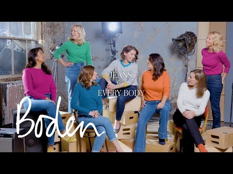 boden.co.uk & Boden Promo Code video: Jeans for EVERY body | Perfect fit denim