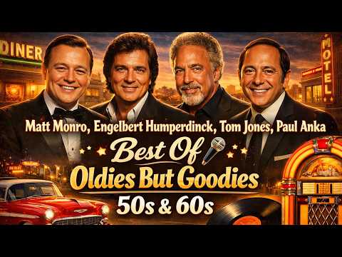Matt Monro, Engelbert Humperdinck, Tom Jones, Paul Anka️🎤Best Of Oldies But Goodies 50s & 60s