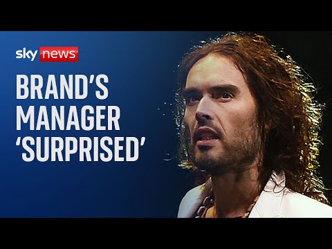 Russell Brand's former manager 'very surprised'
