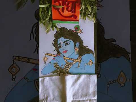 Rate my art 🥹 Krishn ❤️#ytshorts #shorts #short #shortsfeed #krishna