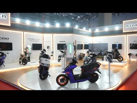 Displaying Ather's engineering prowess at Bharat Mobility Global Expo 2025