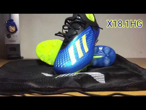 【新作がやってきた！】X18.1HGがｷﾀｰｰｰ！！ってことで紹介してゆく～【adidasサッカースパイク】
