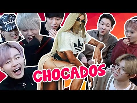 IDOLS COREANOS REAGINDO A PABLLO VITTAR E ANITTA feat BLANC7