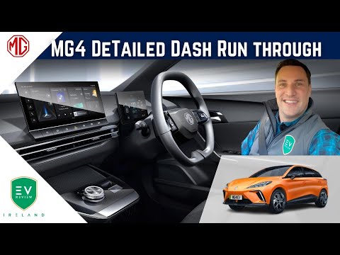 MG4 - Detailed Look at the Dash, Driver Display and Steering Wheel Functions