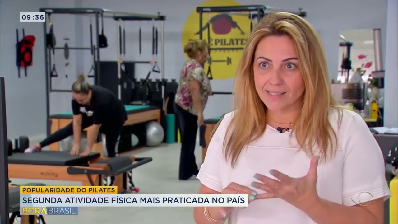 Pilates é a segunda atividade física mais praticada do Brasil