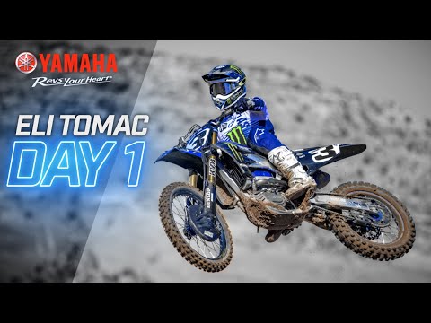 Eli Tomac talks about his first ride with Star Racing Yamaha