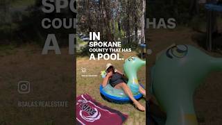 Summertime in Spokane Washington!  And everyone is dreaming of a pool!