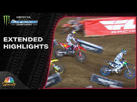 Supercross 2024 EXTENDED HIGHLIGHTS: Round 14 in Nashville | 4-20-24 | Motorsports on NBC