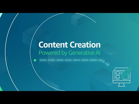New content generation using AWS Generative AI solutions | Amazon Web Services