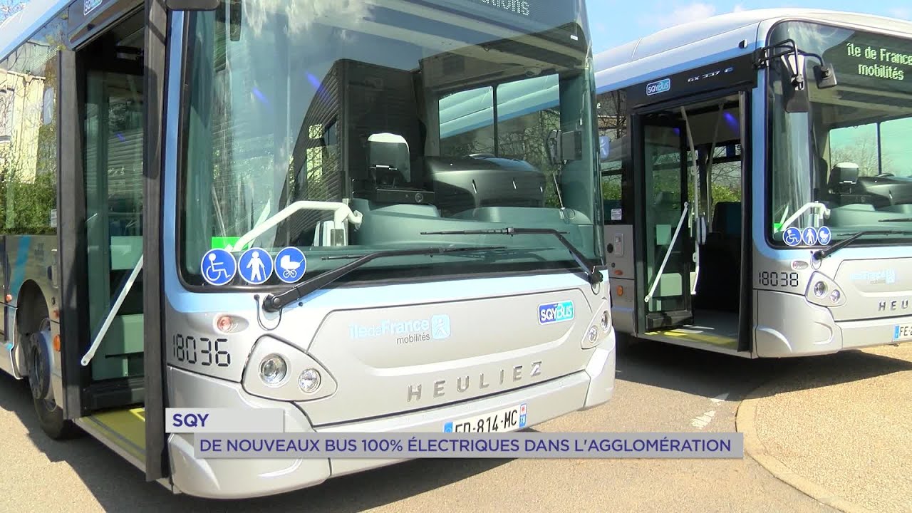 Yvelines | SQY : De nouveaux bus 100% électriques dans l’agglomération