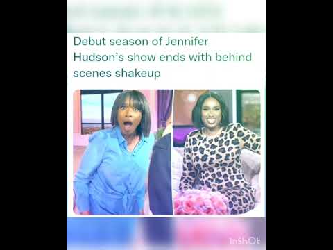 Debut season of Jennifer Hudson’s show ends with behind scenes shakeup