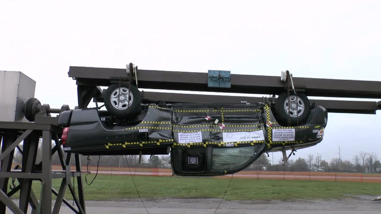 toyota tacoma crash test #7