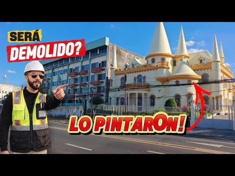 🔴 Q' será del HOTEL ALAMEDA? El NUEVO CASTILLO VENTUROSO 😱 #elsalvador #walkingtourelsalvador