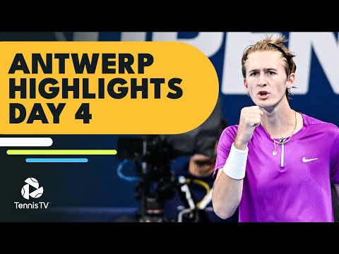 Schwartzman Faces Goffin; Thiem, Korda, Auger-Aliassime all Feature | Antwerp 2022 Highlights Day 4