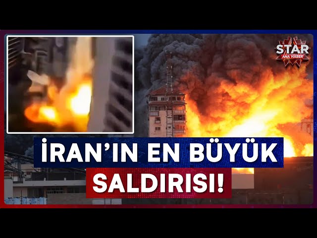 İran, Demir Kubbe'yi Deldi, İsrail'e Füze Yağdı! | Star Ana Haber
