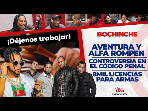 EL BOCHINCHE - El Alfa y Aventura ROMPEN! - Controversia en Código Penal - 8Mil Licencias Para Armas