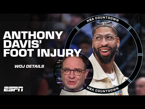 Woj details Anthony Davis' injury | NBA Countdown