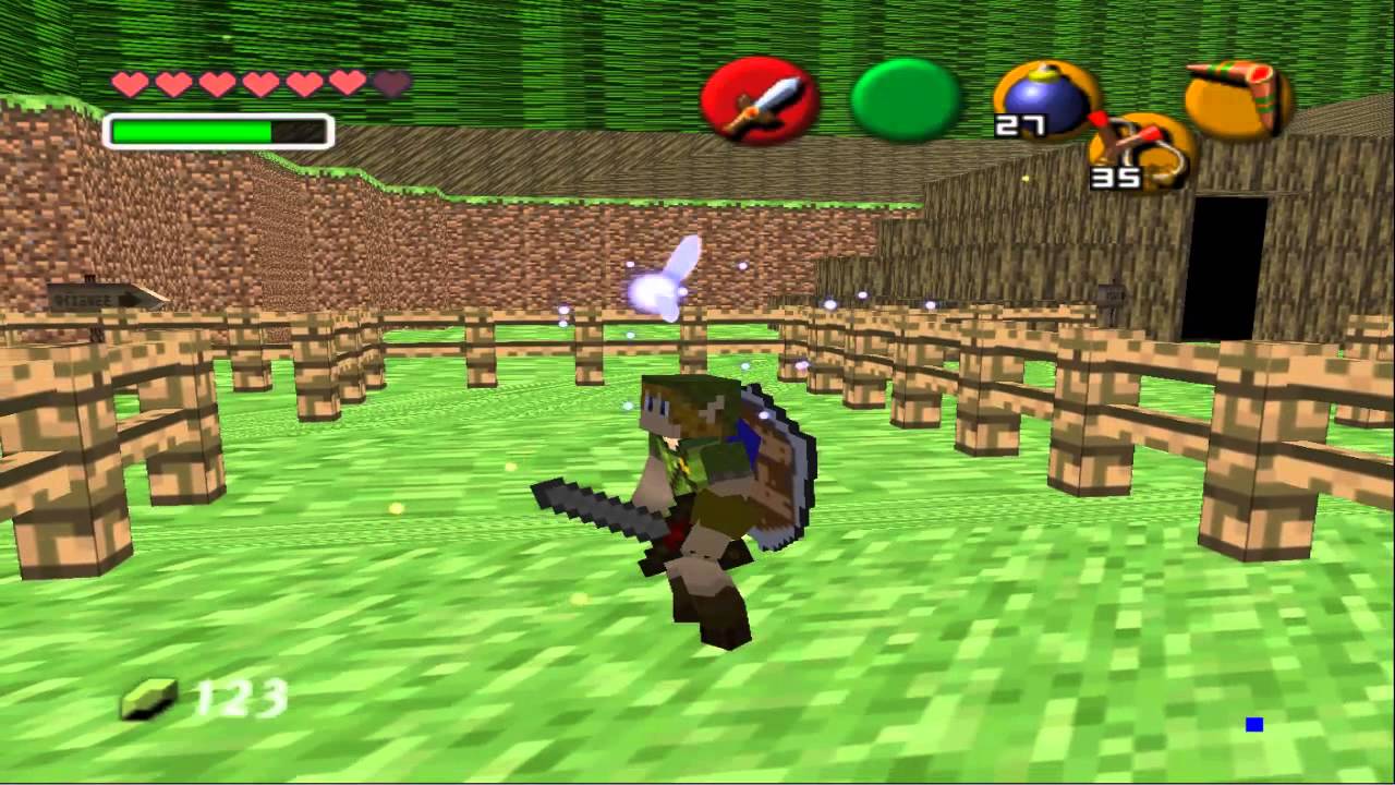 Minecraft Zelda:OOT : r/gaming