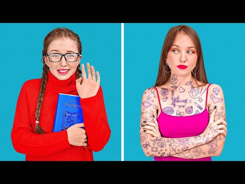 TRUCOS GENIALES PARA SER POPULAR EN LA ESCUELA || Trucos épicos de TikTok probados por 123 GO!