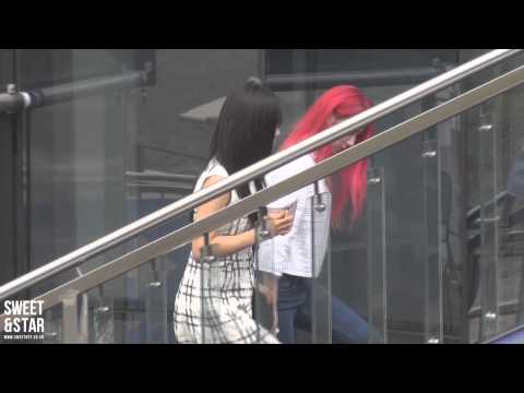 130729 f(x) 뮤직스포일러 크리스탈 출근