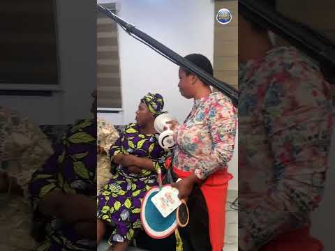 Watch what aunty Sidi, Olohun Iyo & Madam Saje were seen doing on a movie set #vdm #healing #shorts