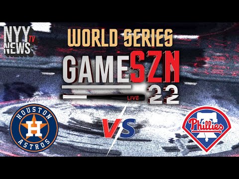 GameSZN LIVE: World Series Game 4 Astros @ Phillies - Javier vs. Nola