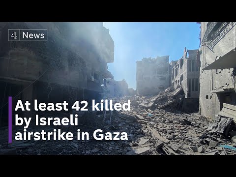 Israeli strikes kill at least 42 in Gaza
