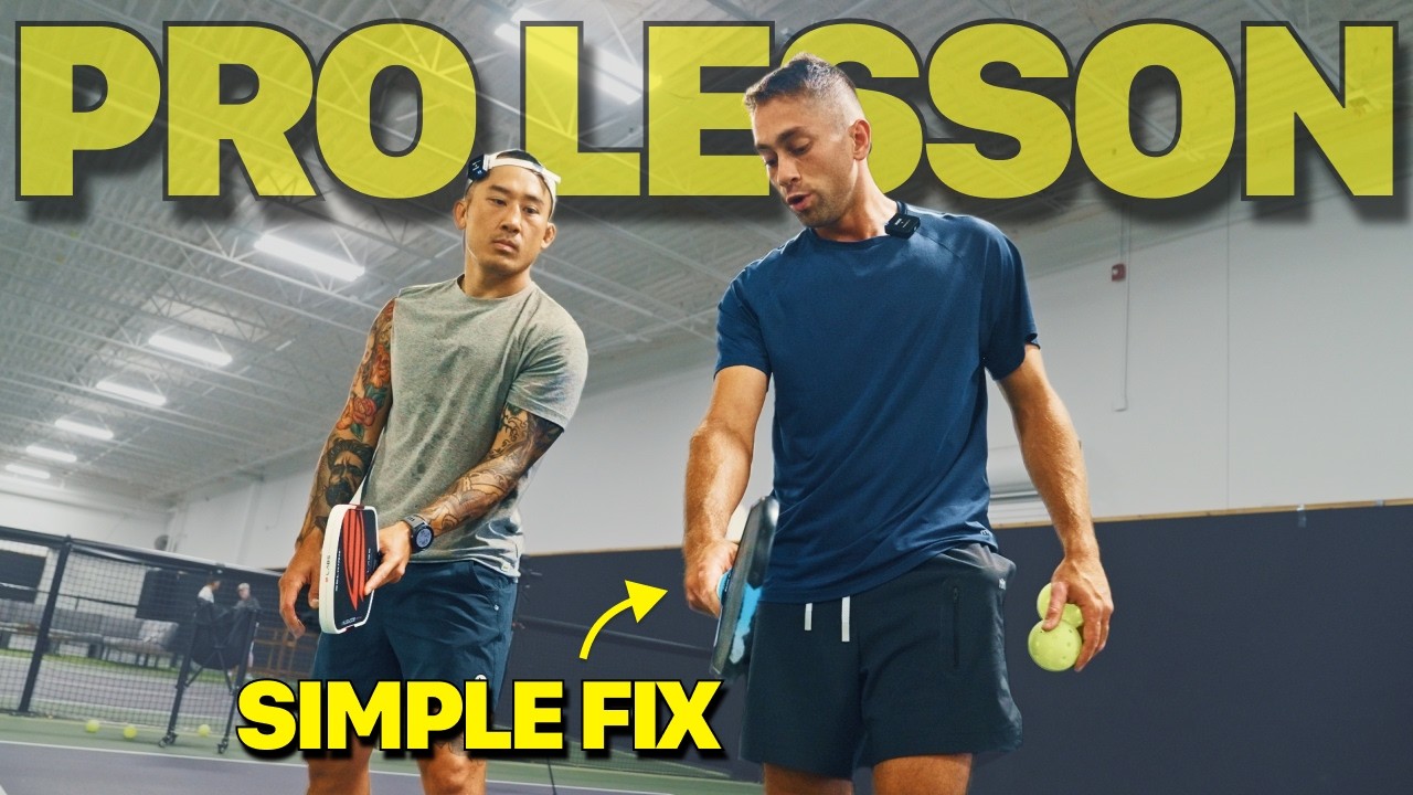 How the Pros Hit the Perfect Two-Handed Backhand Dink
