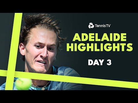 Kokkinakis Battles Etcheverry; Paul, Auger-Aliassime & More Feature 💥 | Adelaide 2025 Day 3