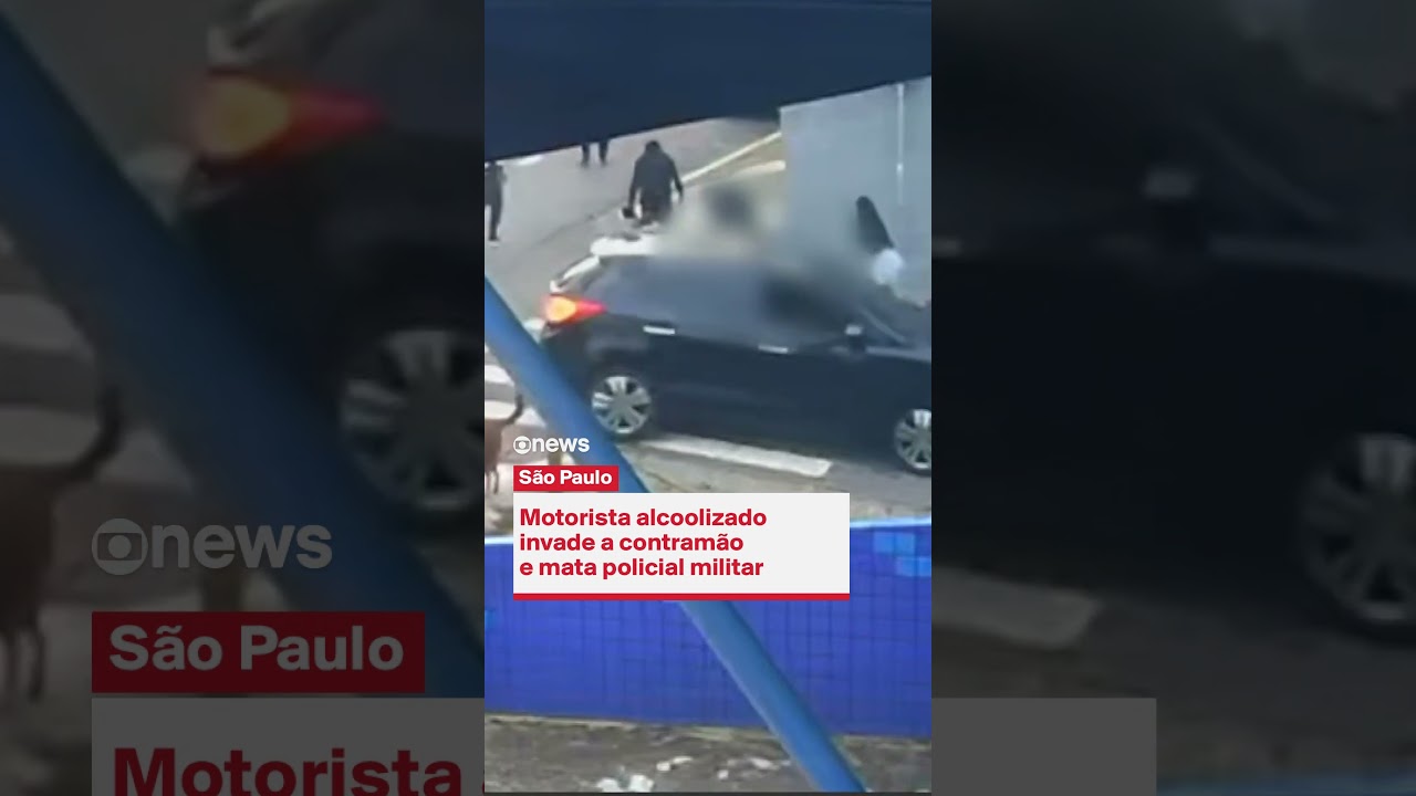 Motorista alcoolizado mata policial militar em São Paulo