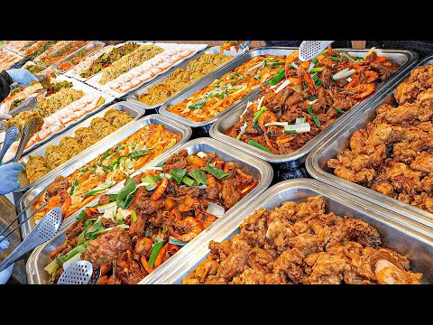 한국 뷔페 끝판왕! 매일 2000명씩 찾아오는 뷔페부터 오픈런하는 역대급 한식 뷔페 BEST6 모음 / Popular Korean Buffet / Korean street food