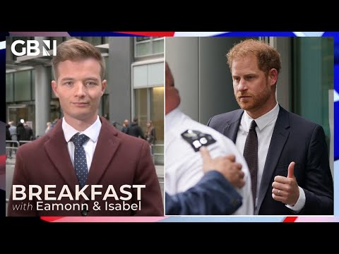 Prince Harry appeared 'calm and relaxed' | Cameron Walker shares his experience of court room