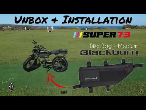 BlackBurn Bike Bag for Super73 - Andrew Penman Reviews YouTube - Vlog No.181
