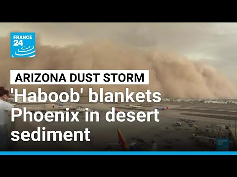 'Haboob' plunges Phoenix into darkness • FRANCE 24 English