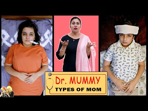 Dr. MUMMY | Types of Mummy When Someone is ILL #Family #Comedy | Aayu and Pihu Show