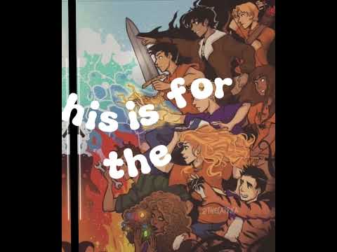 #pjo #toa #hoo #jasongrace #leovaldez #percabeth #calypso #pipermclean #hazellevesque #percyjackson