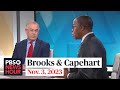 Brooks and Capehart on political divides over Israel-Hamas war