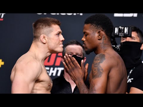 UFC Vegas 23: Weigh-in Faceoffs