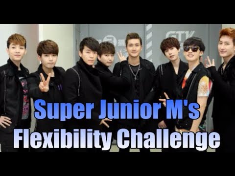 Super Junior M's witty flexibility challenge